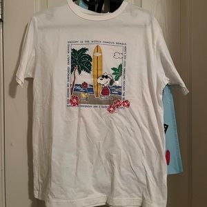 peanuts snoopy uniqlo baby tee
